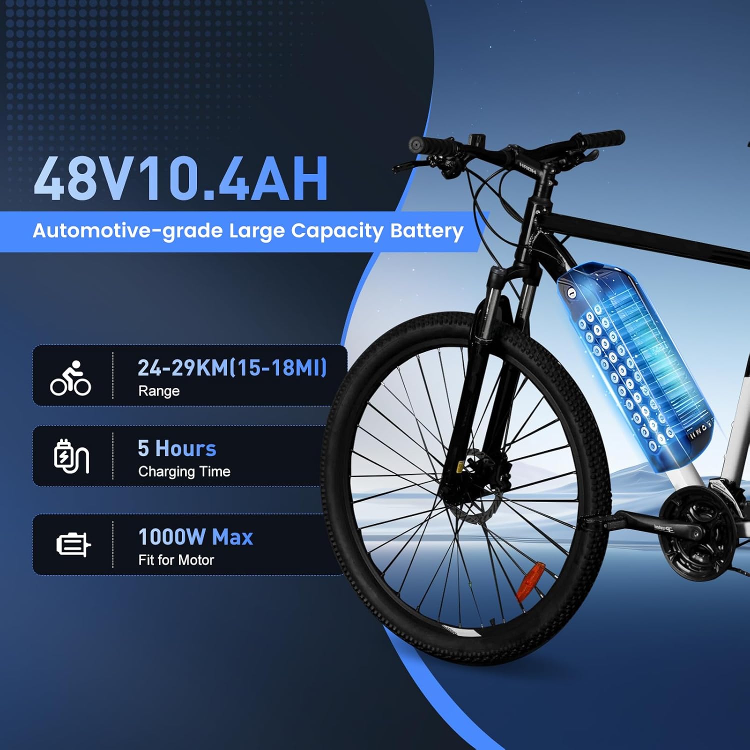 Brand New High Quality 48V 36V - Ebike Battery 48V 20Ah Hailong review and price